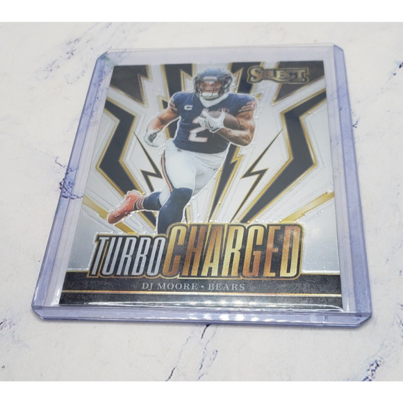 2023 Panini Select Turbocharged D.J. Moore #TUR-DJM - Picture 3 of 4